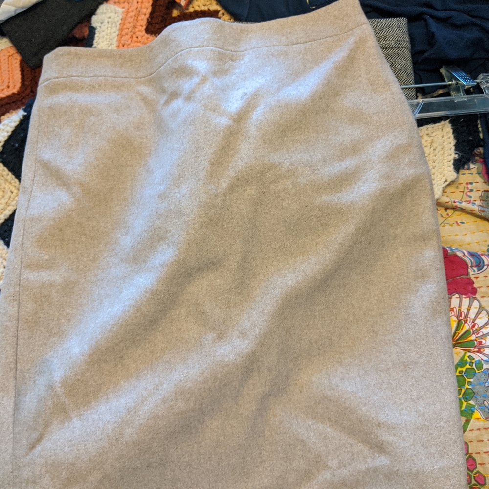 J crew wool pencil skirt